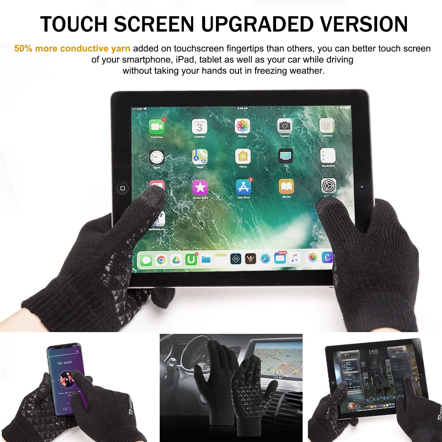 男性と女性のための魔法のニットグローブ,フルフィンガー,タッ - Workout Glove Gym のレビューと価格