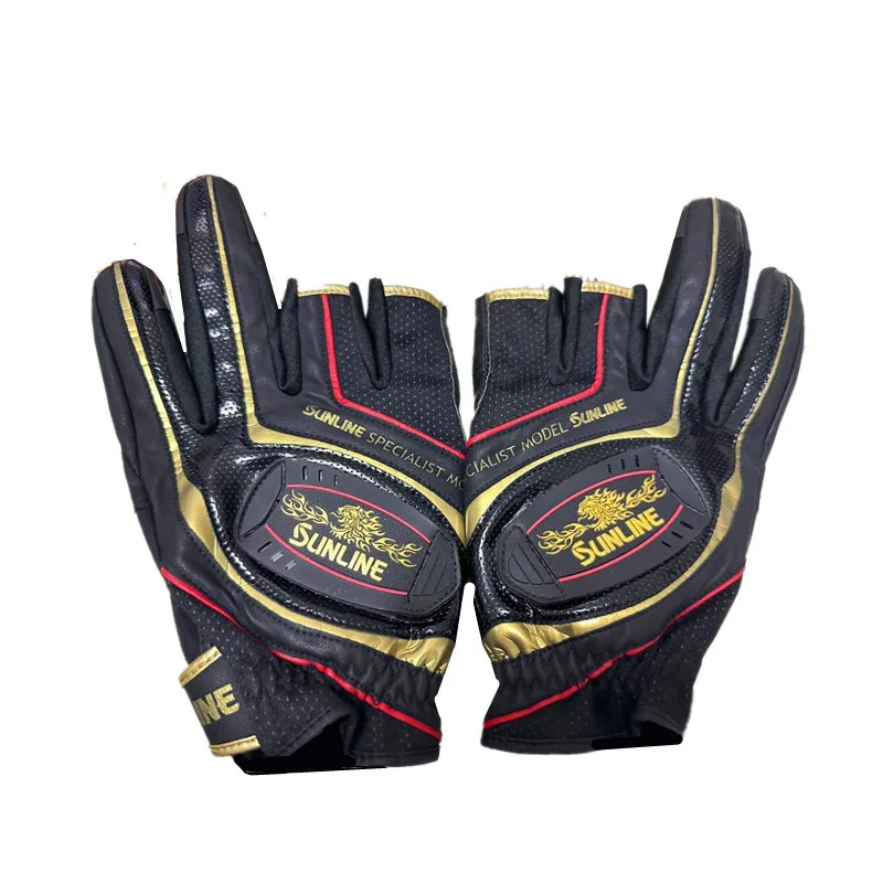 2023 新サンライン男性革アンチスリップ 3/5 ハーフフ - Cycling Glove Padded のレビューと価格