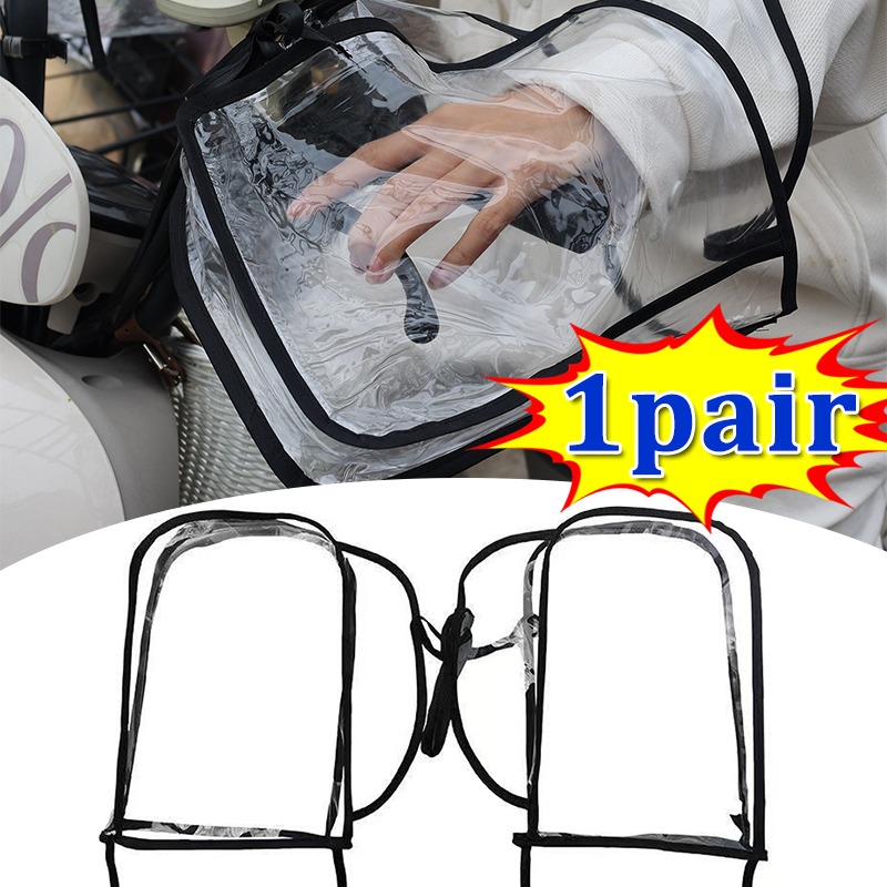 冬防水オートバイハンドルバースリーブ用品ハンドルカバーマフア - Heat Resistant Glove のレビューと価格